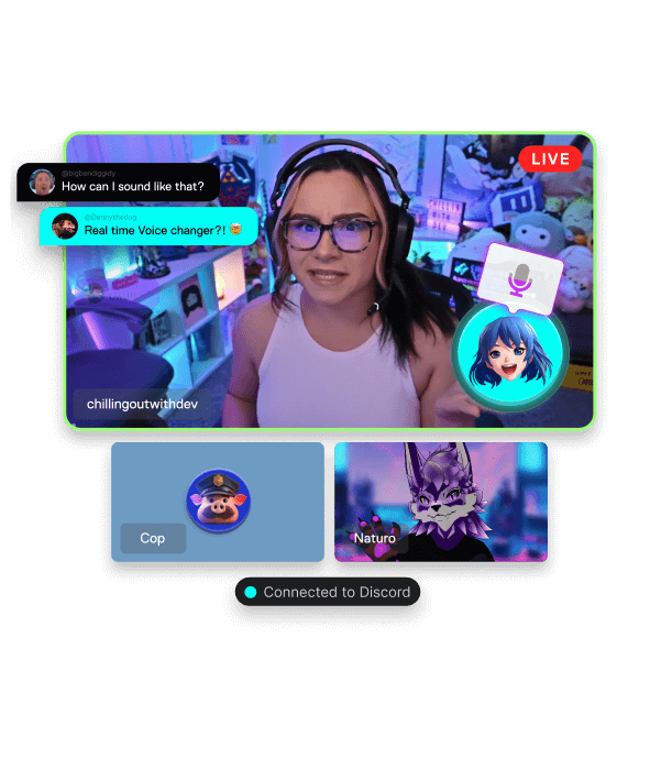 Real-Time Voice Changing